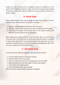Eyebrow Design Workbook