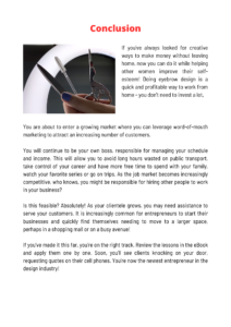 Eyebrow Design Workbook