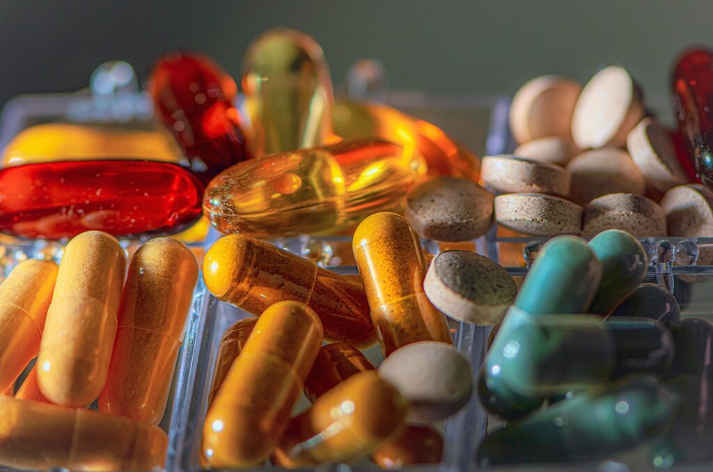 vitamins, pills, pharmacy, medication, macro, in a box, colorful meds, supplements, pharma, microelements, health, benefit from, aid, capsules, medical, omega 3, fish oil, mood raising, medicine, pill, in store, healthcare, capsule, pharmaceutical