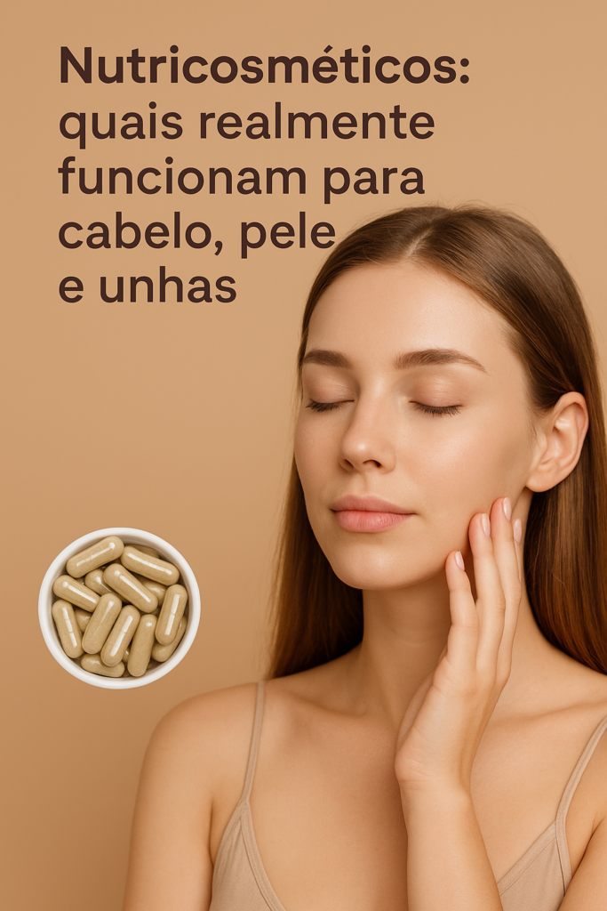 Nutricosméticos: Quais Realmente Funcionam para Cabelo, Pele e Unhas
