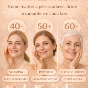 Rotina de cuidados para pele madura