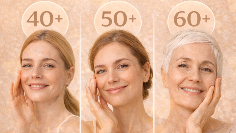 Rotina de cuidados para pele madura