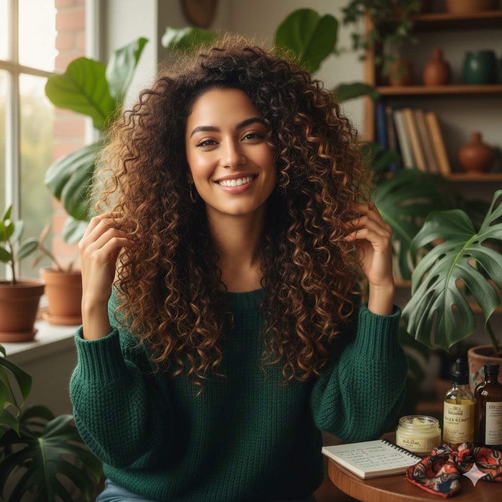 O Guia Definitivo da Transição Capilar: Ciência, Cuidado e a Jornada para o Cabelo dos Sonhos